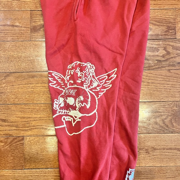 Darc sports red sweatpants size large - Picture 5 of 6